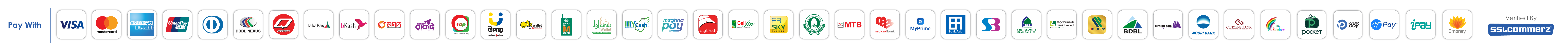 SSLCommerz Payment Methods